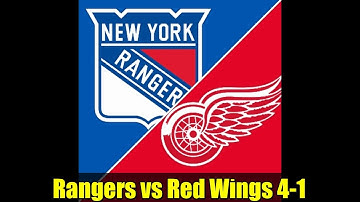 Rangers vs Red Wings 4-1 | Panarin & Lafreniere Shine in NHL Action (8 Nov, 2025)