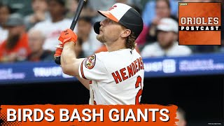 ORIOLES POSTCAST: Gunnar Henderson, Jeremiah Jackson BASH homers as Baltimore Orioles beat Giants