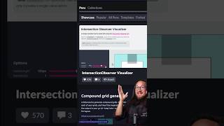 margin was a mistake but this Intersection Observer visualizer by Michelle Barkers was not! #coding