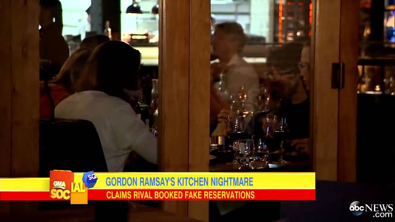 Gordon Ramsay Claims Restaurant Was Sabotaged by Rival - YouTube