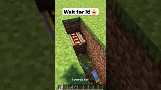 ⚒️How to make a Working Swing in Minecraft! #shorts #minecraftshorts