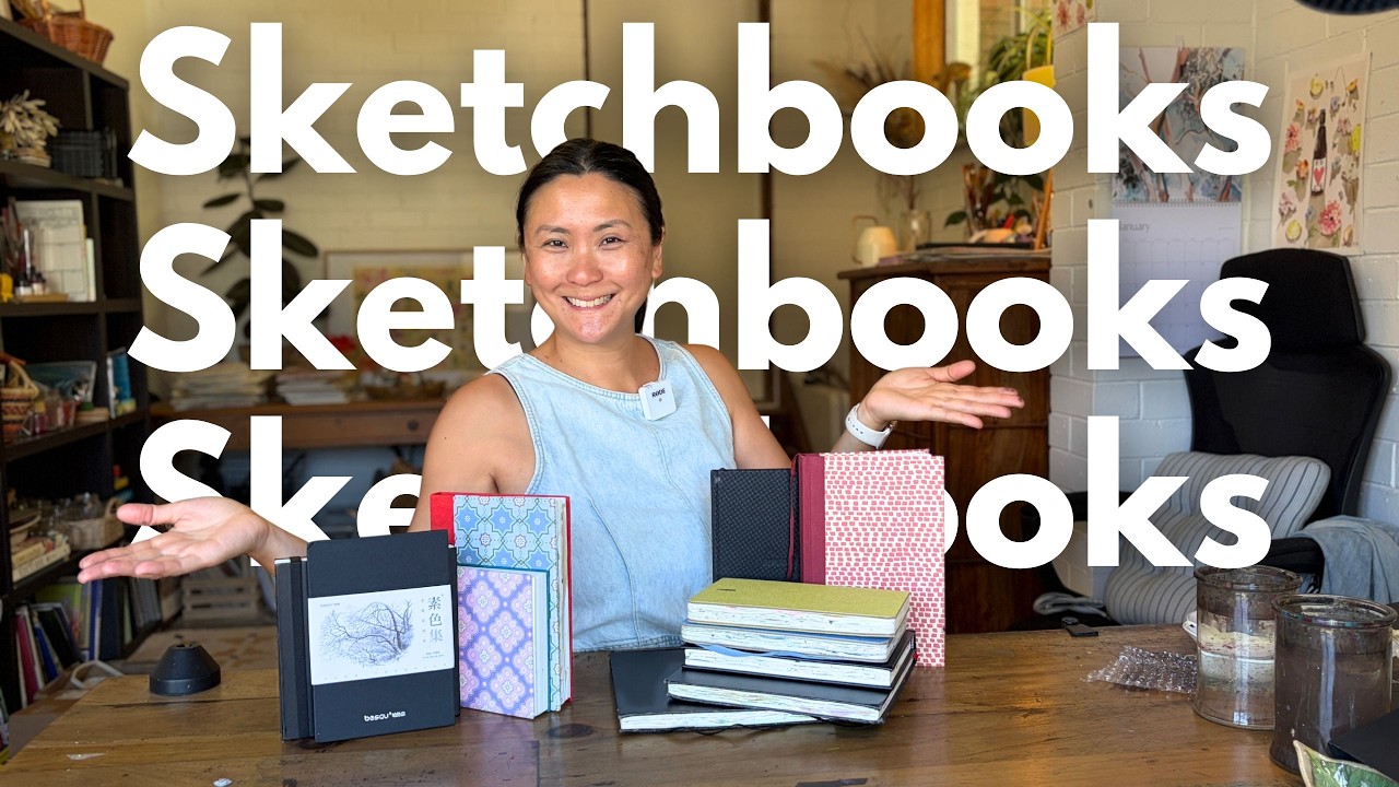 Мои любимые акварельные скетчбуки – 2 года спустя | Часть 2