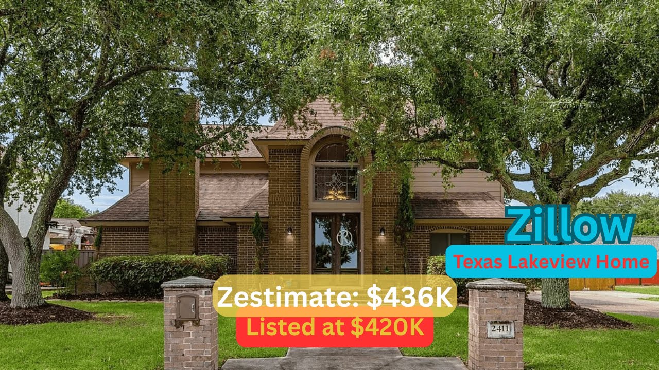 Inside a $420K Texas Lakeview Home | Zillow vs Redfin Full Tour