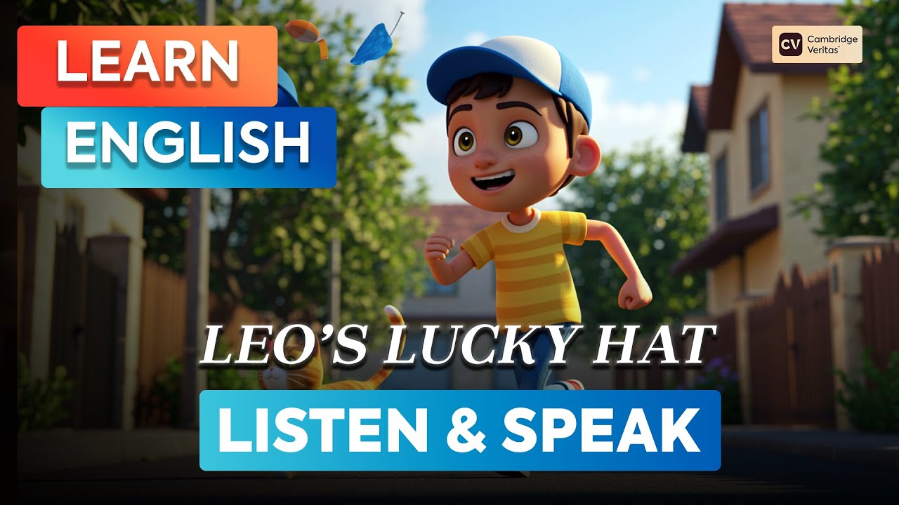 Leo's Lucky Hat | Easy Daily English  | English Fluency Podcast | 