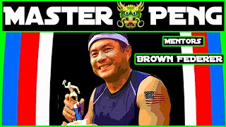 JD DECOSTA: amazing MASTER PENG mentors BROWN FEDERER in ping pong for Pickleball ! Strategy #01