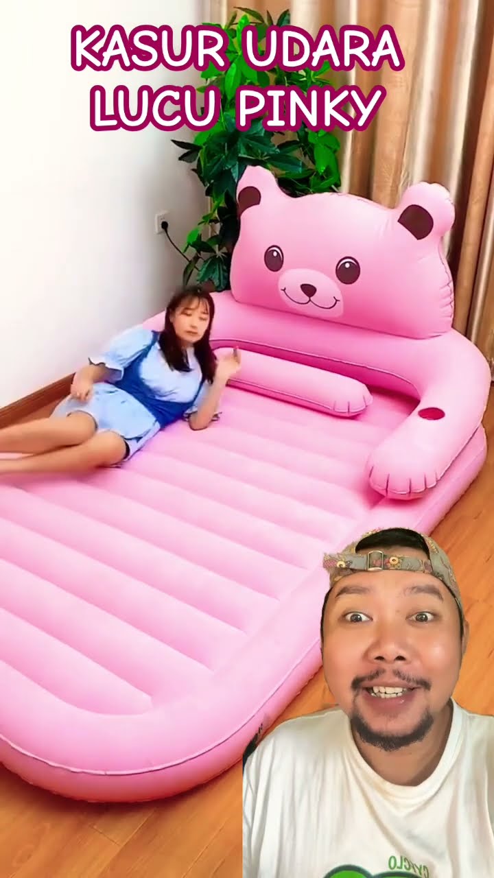 KASUR UDARA LUCU PINKY!!!!? #boongitems #goodthing #cute #bed #comedy