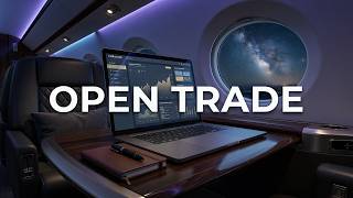 Open Trade • Millionaire Private Jet Lounge 2026 ✈️ Deep Focus Music for Trading &amp; Success [UHD]