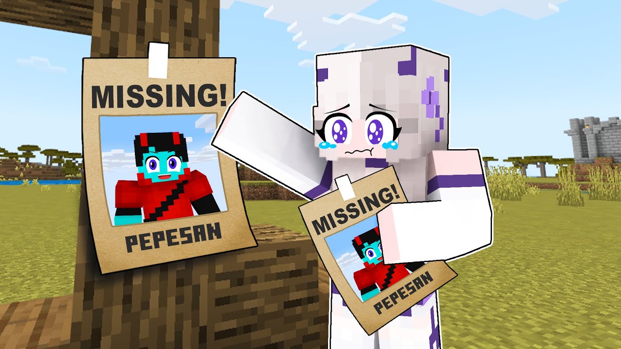 Pepesan was KIDNAPPED in MINECRAFT! 