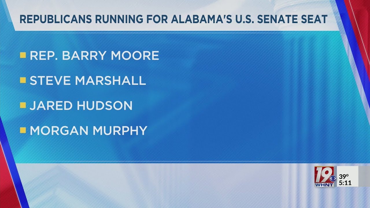 Republicans Running for Alabama's U.S. Senate Seat | Jan. 28, 2026 | News 19 at 5 p.m.