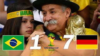 Brasil 1 x 7 Alemanha  melhores momentos  Copa do Mundo 2014