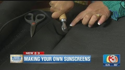 Home Depot Debbie - Make your own sun screens