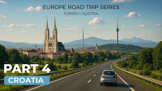 Istanbul To Austria Road Trip Part 4 Beautiful Croatia Drive To The Slovenia Border 4K