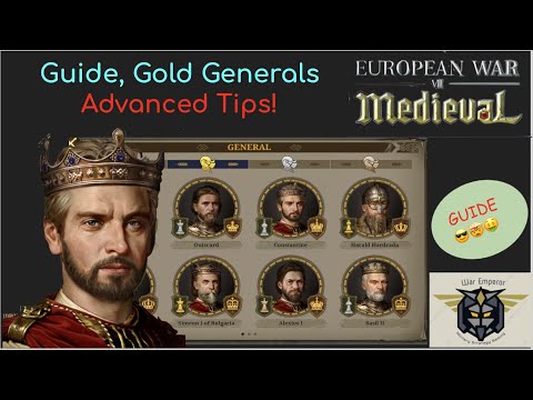 European War 7 Best Generals (EW7): Guide, Gold Generals Review