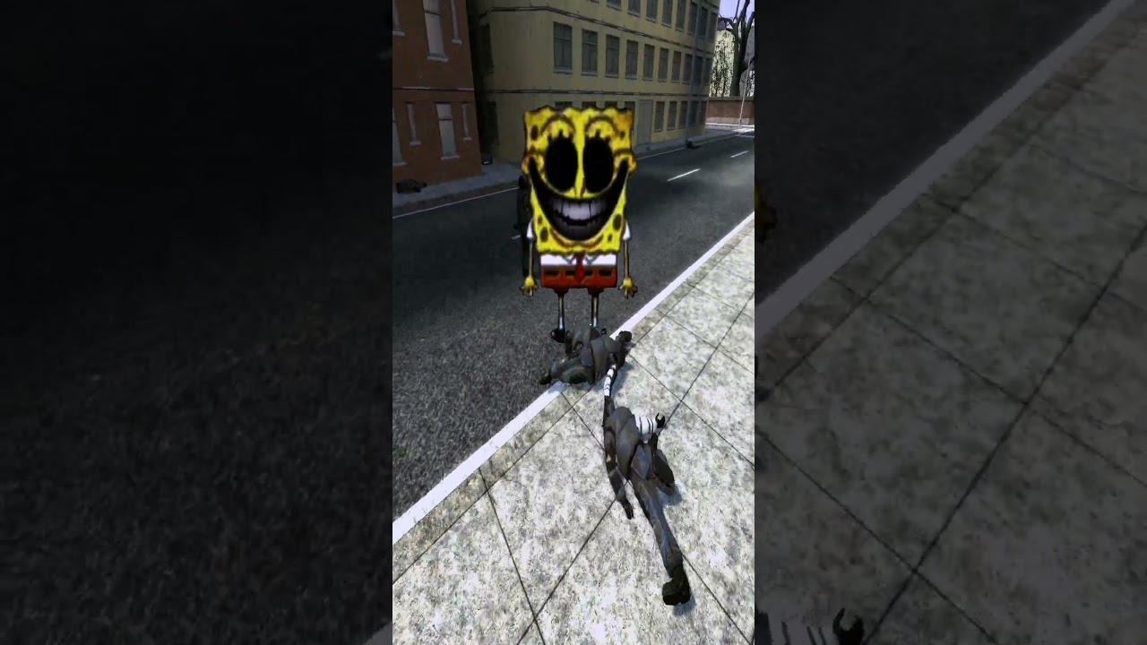 Playing As Scary Spongebob Nextbot Gmod