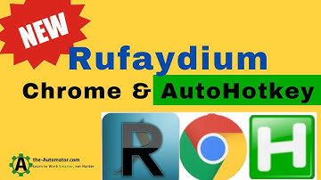 🤖Rufaydium: a New Chromium Automation with AutoHotkey