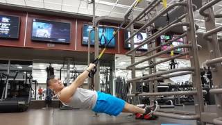 TRX row - Advanced