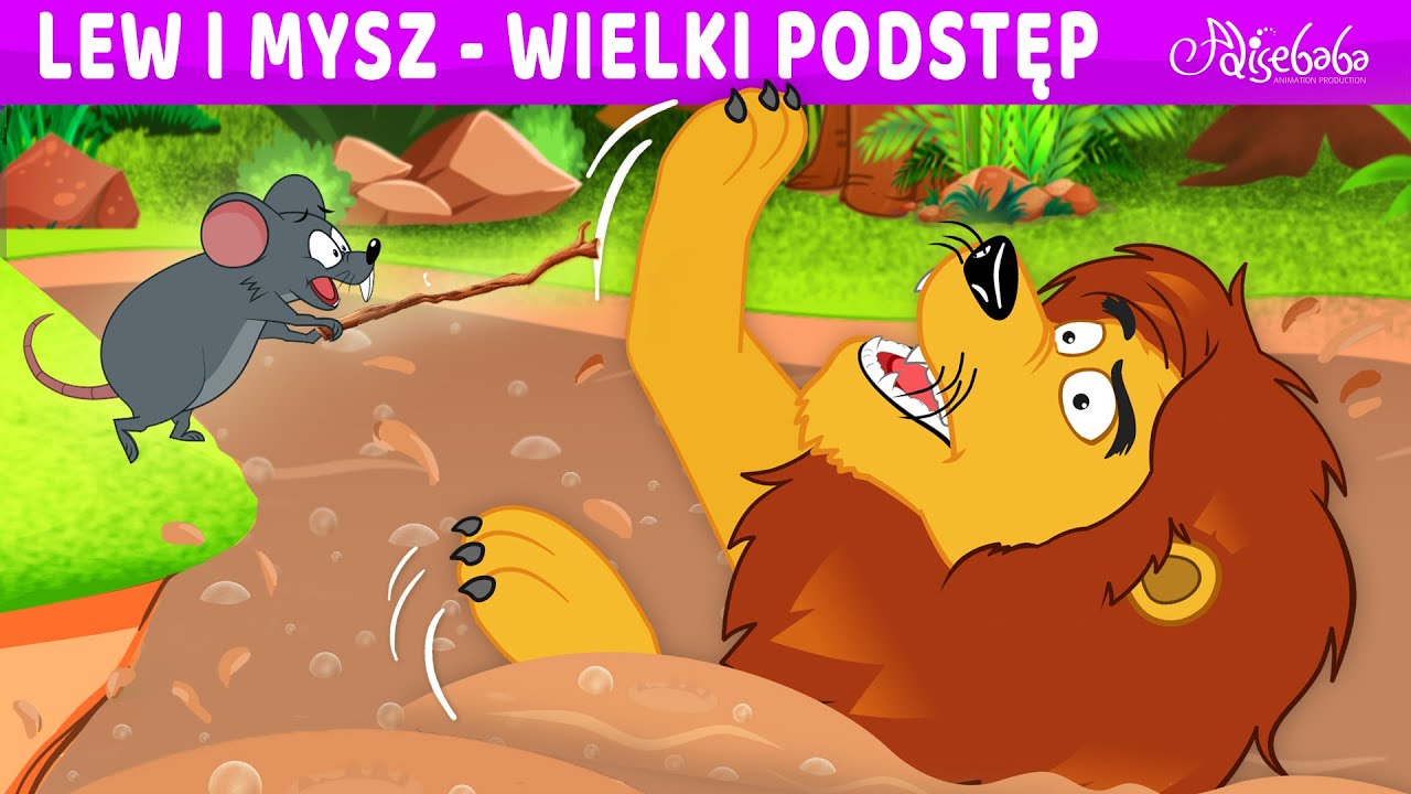 Autor Bajki Lew I Mysz Krzyżówka Lew i Mysz - Wielki Podstęp | Bajki po Polsku | Bajka i opowiadania na