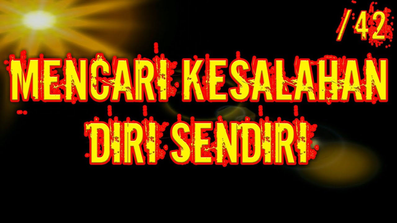 42 MENCARI KESALAHAN DIRI SENDIRI - Kajian Kitab Al Hikam Oleh KH Yazid Bustomi (Pasuruan)