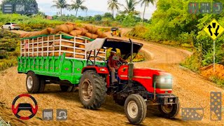 🚜Heavy Tractor Trolley Cargo Drive || Bales  Delivery 🚜|| #k1expressgaming @k1expressgaming