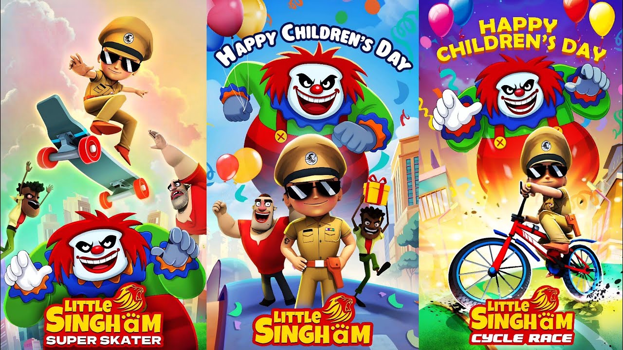 Little Singham Super Skater, Little Singham, Little Singham Cycle Race