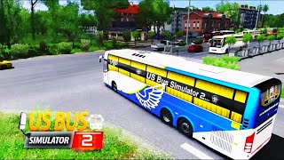 New Us bus simulator 2 Games - offline! Android Gameply #1- us bus simulator Ultimate Edition 2 screenshot 2