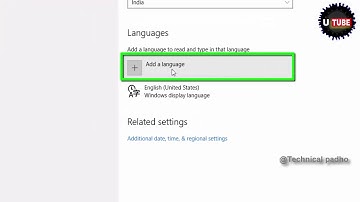 How To Change Display Language of Windows 10 -  No Need of Downloading