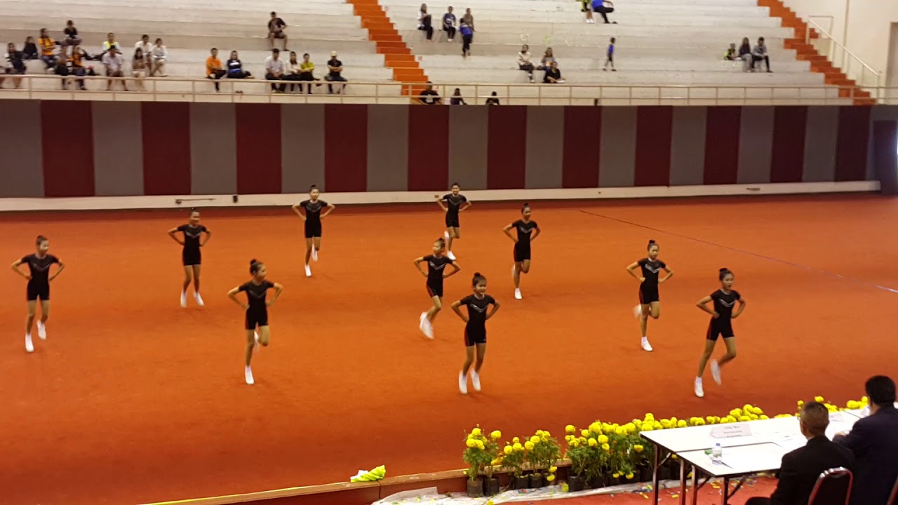 การแข่งขันแอโรบิก ระดับป.1-6 งานศิลปหัตถกรรมนักเรียน ประจำปี2560 ระดับภูมิภาค(ภาคกลางและภาคตะวันออก)