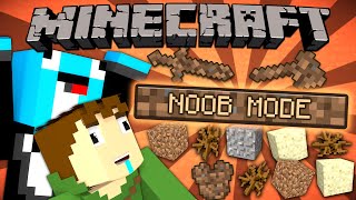 If a NOOB MODE was Added - Minecraft