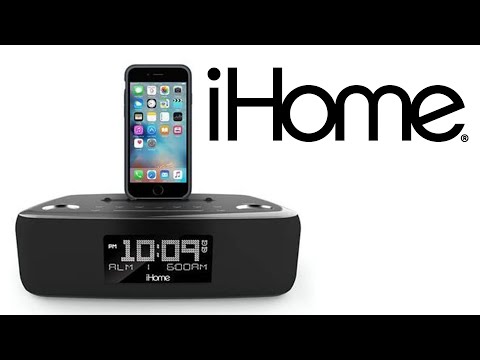 iHome iDL44 Lightning Dock Dual Clock Radio