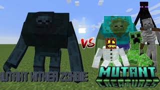 (Dark Mutants Addon) Mutant Wither Zombie Vs Mutant Creatures