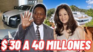 Celebrity 💎 LA VIDA DE ABSOLUTO LUJO DE LA ESPOSA DEL REY PELÉ | Márcia Aoki Net Worth