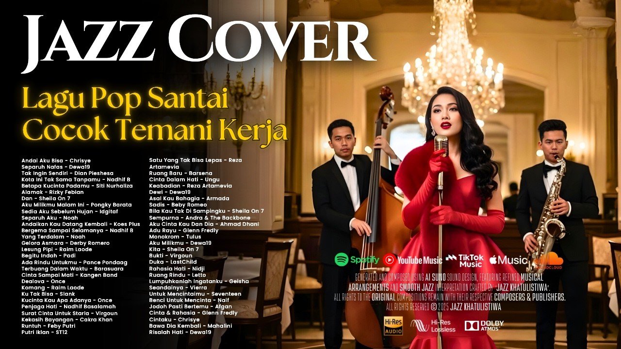 Playlist Pop Santai Pilihan Terbaik 2026 - Lagu Viral Tiktok 2026 | Jazz Cover by JAZZ KHATULISTIWA