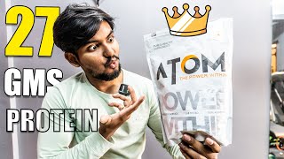 Best Whey Protein Under ₹ 2000? - As it is Atom Whey Protein Review
