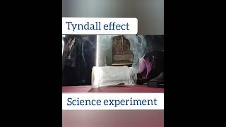 Tyndall Effect in Air and Smoke 🔥 | Science Experiment #shorts