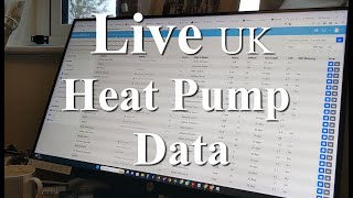 Live heat pump data from across the UK