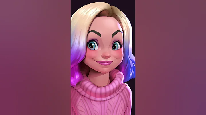 Painted Enid Sinclair in Procreate