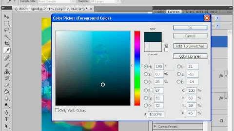 Photoshop Groovy Dancer Tutorial - Part 16