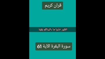 سورة البقرة الآية 138#قران_كريم #لايك_متابعه_اكسبلور #Tiktoklongs #Foryoupage #Viral