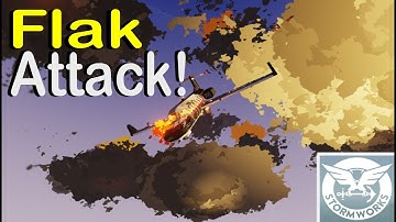 Flak shot my pearjet down! |stormworks build and rescue.