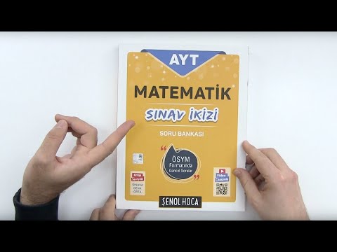 Şenol Hocayla Birlikte Kitabını İnceledik 😅 Yeni AYT Matematik Sınav İkizi