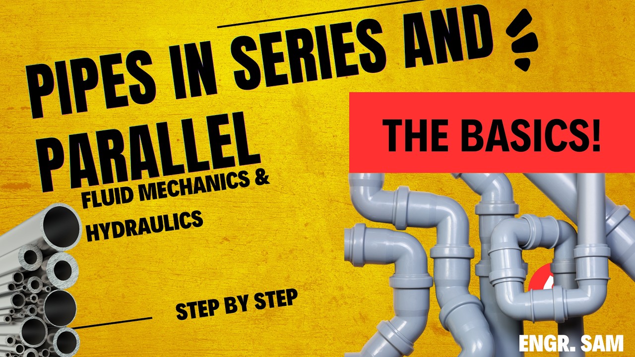 PIPES IN SERIES AND PARALLEL EXPLAINED WITH SAMPLE PROBLEMS - YouTube