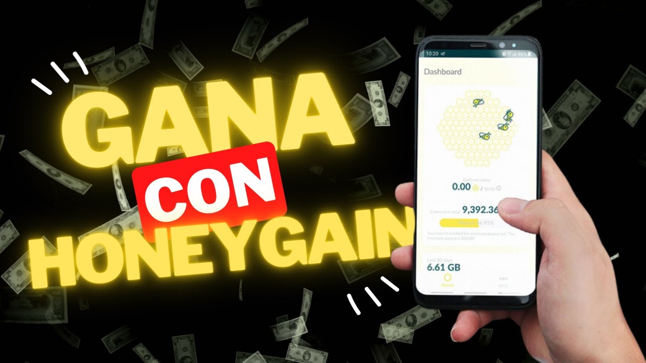 ️ Como GANAR DINERO Con Internet Sin Hacer Nada con Honeygain 2024 ...
