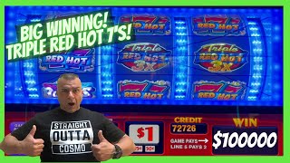 💥Triple Red Hot 777 Free Games Live Slot Play💥 screenshot 4