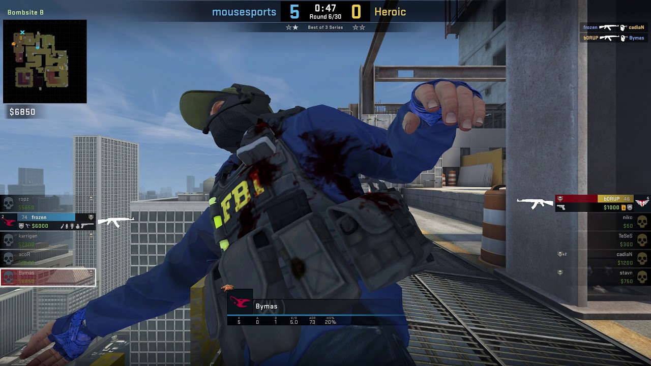 Bymas vs Heroic - de_vertigo - CT by demtovideo