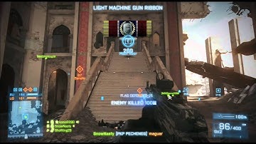 Battlefield 3 Azadi Palace (Aftermath DLC) Conquest 20121128