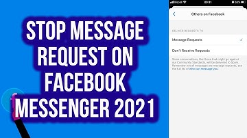 How To Stop Message Request On Facebook Messenger (2021) from Phone