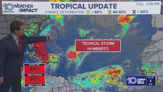 Tracking the Tropics: Humberto forecast to become a major hurricane this weekend