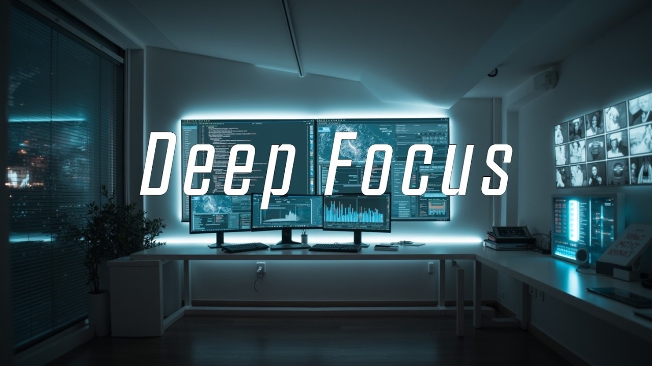 Night Coding Music | Dark Hacker Atmosphere | Ambient Focus ...