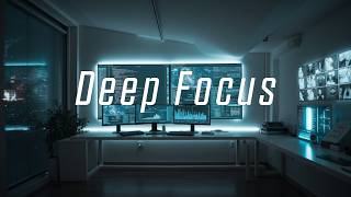 Night Coding Music | Dark Hacker Atmosphere | Ambient Focus &amp; Programming Flow No Breaks