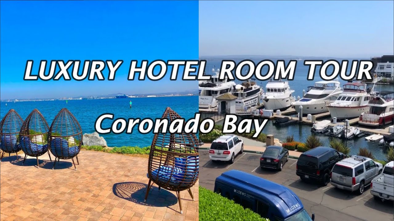 Marina View Room Tour at Loews Coronado Bay Resort | San Diego Luxury